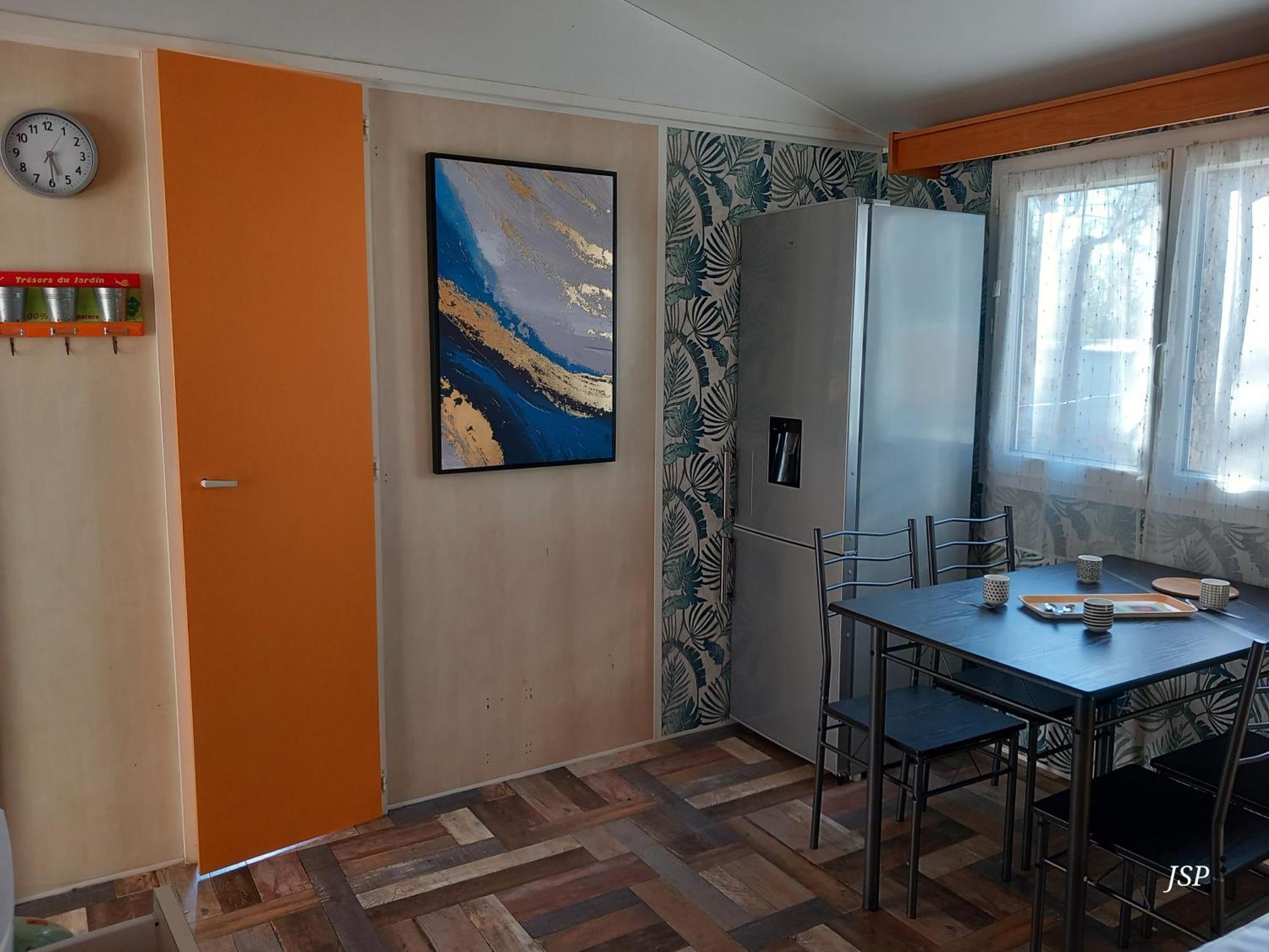 Mobilhome Les Volets Bleus Vaudreuille 外观 照片